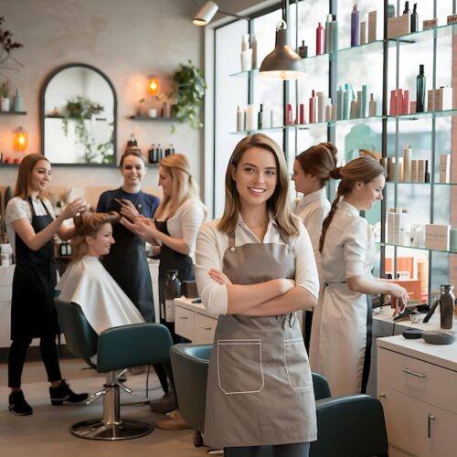 Salon staff