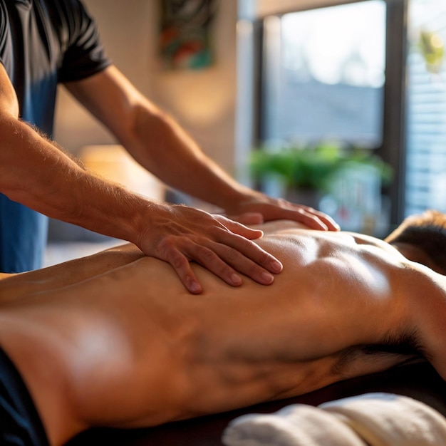 Deep tissue massage